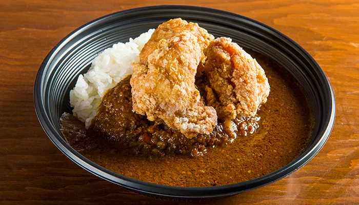 唐揚げカレーライス