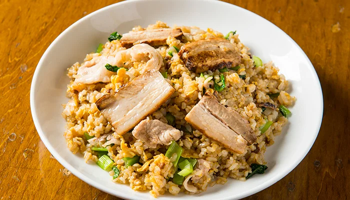 豚バラ青菜チャーハン
