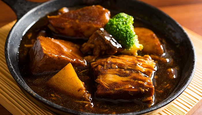 牛バラ肉の中国醤油やわらか煮