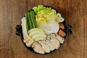飲み放題付【すき焼き: 牡蠣】コース