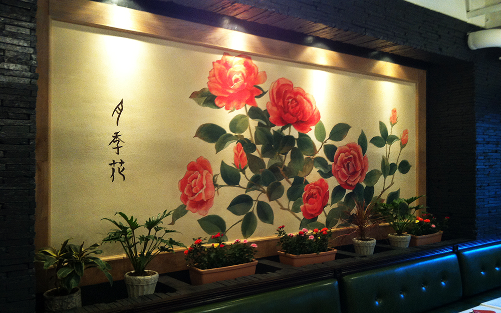 月季花 軽井沢